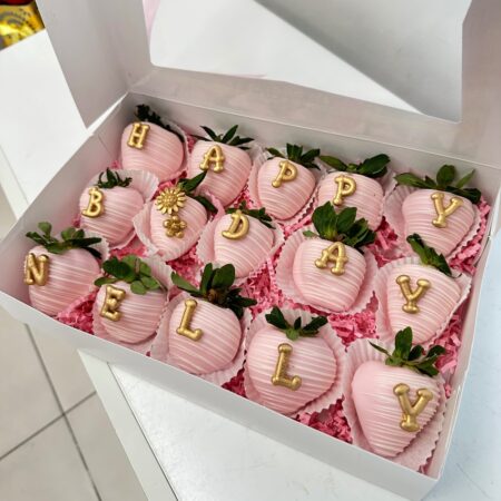Chocolate Covered Strawberries Personalized