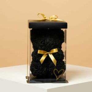 Black teddy Bear Foam with Gift Box