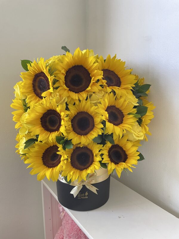 Freya Yellow Sunflowers frutidetails.com