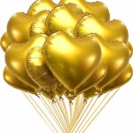 Bouquets Helium Balloons 10 pc gold +$45.00