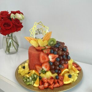 Fruit cake, Fruit birthday #fruitcake #fruitbirthday "fruit,cake!" "fruit, birthday!"
