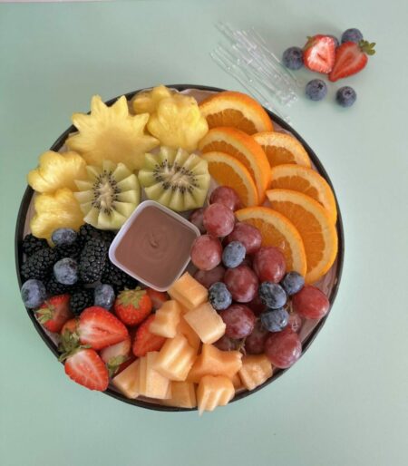 Fruit platter arrangements, fruit plate for get well soon